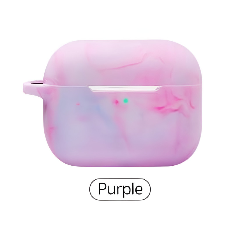 COTECi AP-71 Glitzy Series Προστατευτική Θήκη Ακουστικά για Apple AirPods Pro 1/2 - Χρώμα: Μωβ
