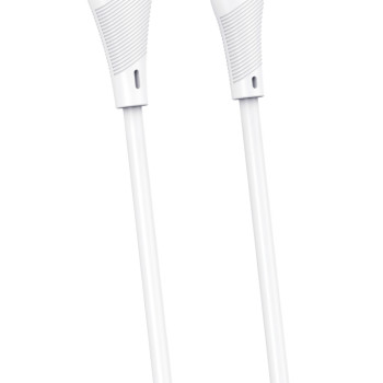 TUQIN QD39i Καλώδιο USB-A σε Lightning 2.4A Γρήγορη Φόρτιση 90cm - Χρώμα: Λευκό