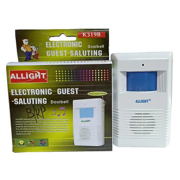 ALLIGHT K319B Ασύρματο Κουδούνι Υποδοχής - Χρώμα: Λευκό ALLIGHT K319B Ασύρματο Κουδούνι Υποδοχής - Χρώμα: Λευκό