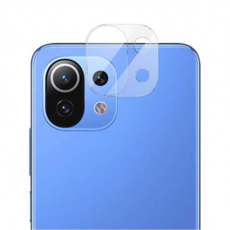 Full Glue Full Cover Full Glue Tζαμάκι Προστασίας Πίσω Κάμερας για Xiaomi Mi 11 - Χρώμα: Διάφανο