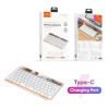 VIDIVE KB05 Έξυπνο Ασύρματο Πληκτρολόγιο / Smart Wireless Keyboard - Χρώμα: Λευκό