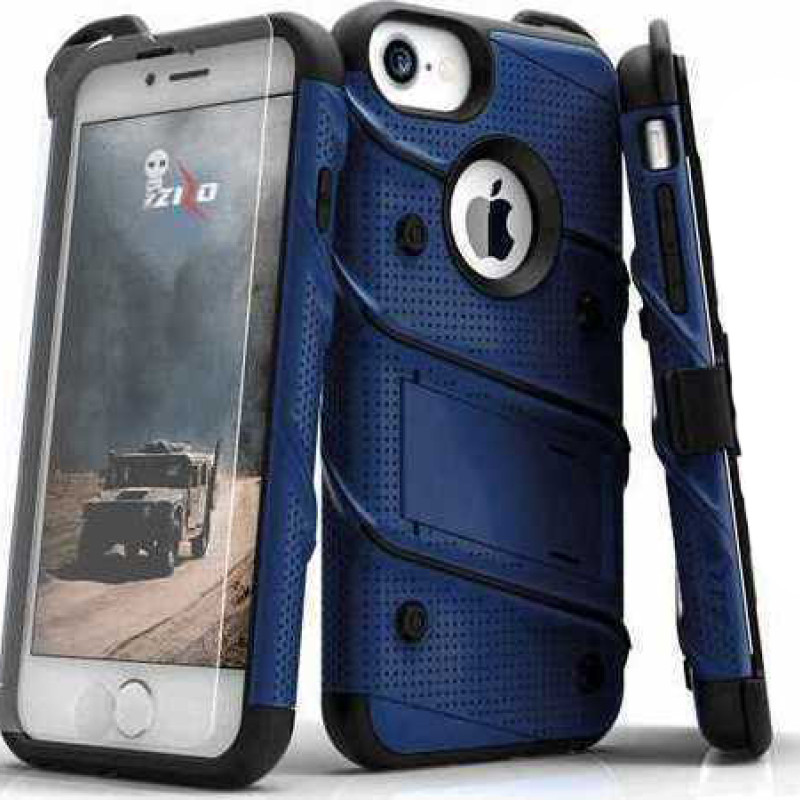 Σκληρή Θήκη Πλάτης Armor με Βάση Στήριξης (S1) για Samsung Galaxy J3 2017 - Χρώμα: Μπλέ