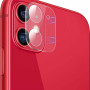 Full Cover Full Glue Tζαμάκι Προστασίας Πίσω Κάμερας για Apple iPhone 11 - Χρώμα: Διάφανο