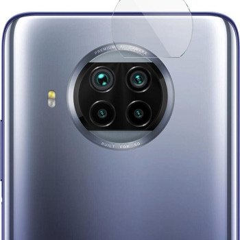 Full Glue Full Cover Full Glue Tζαμάκι Προστασίας Πίσω Κάμερας για Xiaomi Mi 10T Lite - Χρώμα: Διάφανο