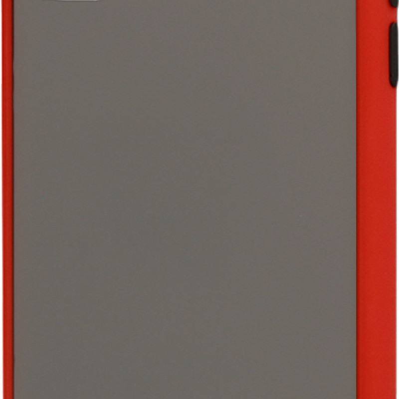 Πλαστική Σκληρή Θήκη Πλάτης Matte για Xiaomi Redmi Note 11 Pro 5G - Χρώμα: Κόκκινο