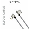 OPTIVA OPC23i Καλώδιο Angle (90°) USB σε Lightning 2m - Χρώμα: Μαύρο
