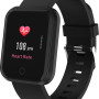 Forever ForeVigo SW-300 42mm Smartwatch με Παλμογράφο - Χρώμα: Μαύρο