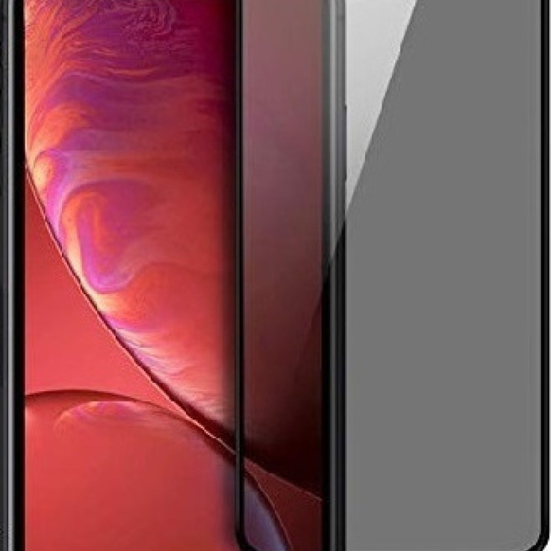 Privacy Full Cover Full Glue Tζαμάκι Προστασίας Οθόνης για Apple iPhone 12 / 12 Pro
