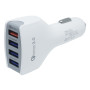 Φορτιστής Αυτοκινήτου με 4 Θύρες High-Speed 7A 35W USB LZ-KC08 - Χρώμα: Άσπρο
