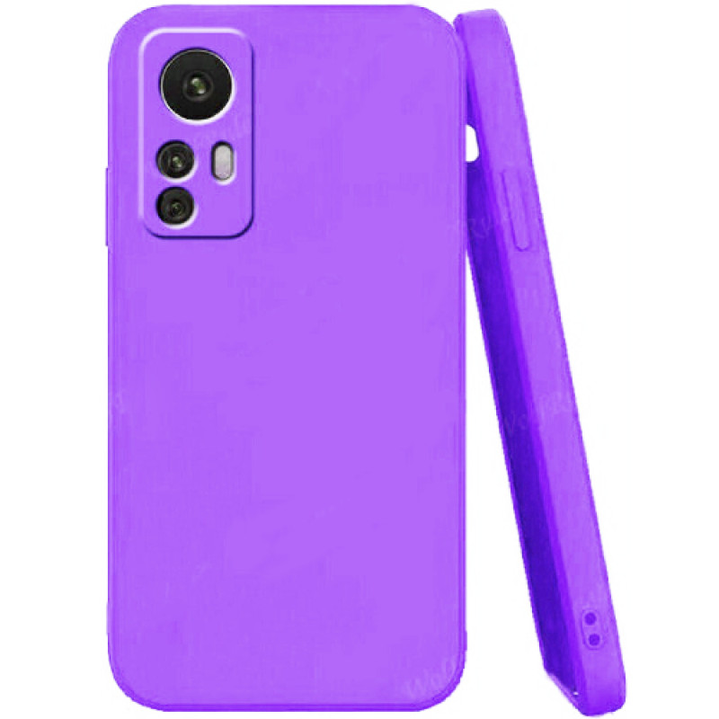 Θήκη Πλάτης Σιλικόνης Soft για Xiaomi Mi 12 - Χρώμα: Λιλά