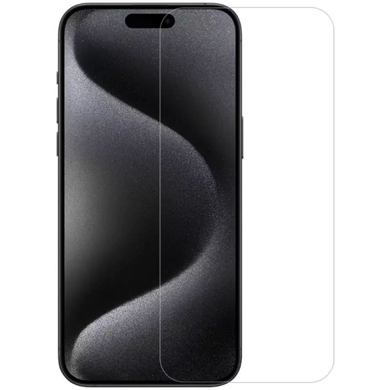 Απλό Τζαμάκι Προστασίας Οθόνης για iPhone 15 Plus / 15 Pro Max  - Χρώμα: Διάφανο
