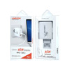 KINGLEEN E65 Φορτιστής με Θύρα USB-A & Θύρα USB-C 65W Power Delivery - Χρώμα: Άσπρο