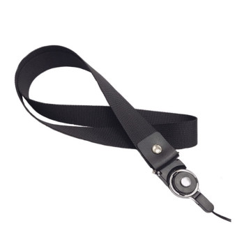 Λουράκι λαιμού για κινητό - Χρώμα: Μαύρο