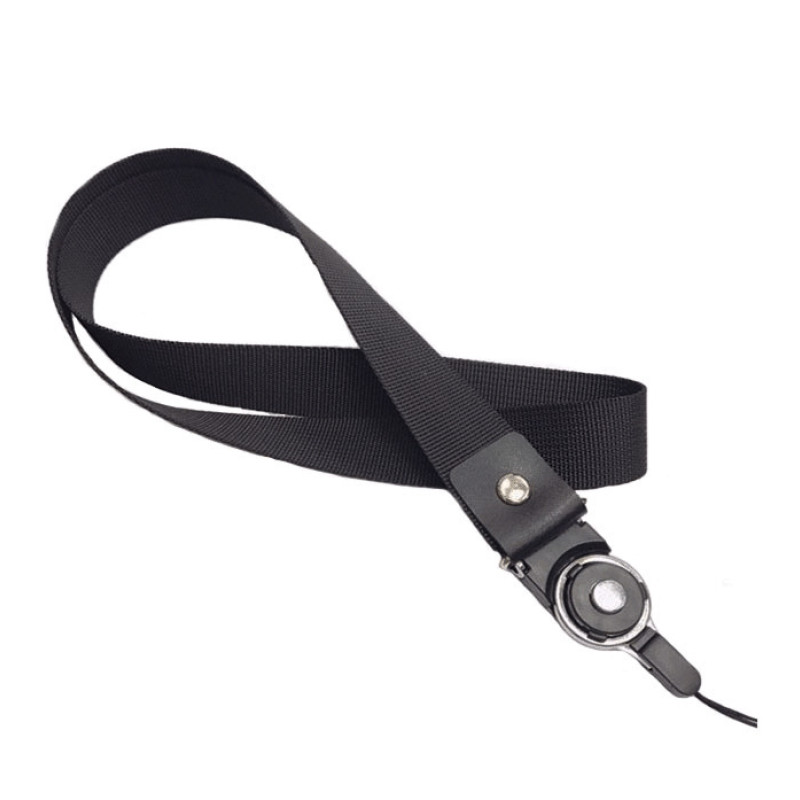 Λουράκι λαιμού για κινητό - Χρώμα: Μαύρο