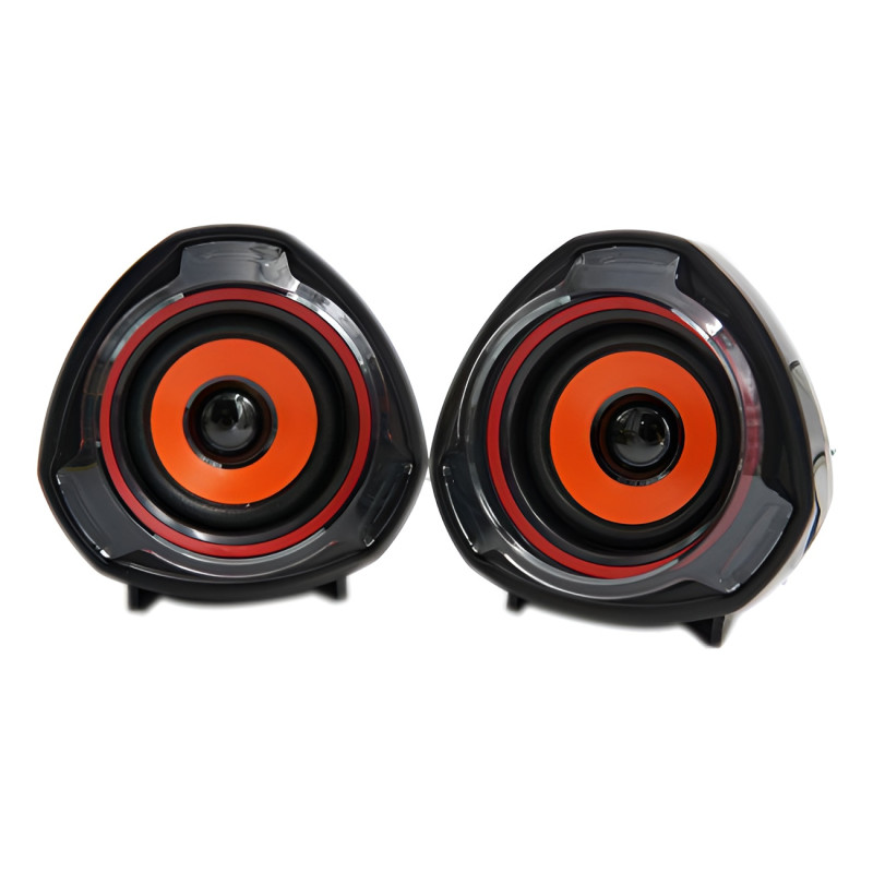 Andowl Q87 Ηχεία Υπολογιστή Multimedia 2.0 - Χρώμα: Μαύρο