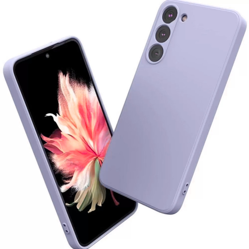 Θήκη Πλάτης Σιλικόνης Soft για Samsung Galaxy S24 - Χρώμα: Απαλό Λιλά