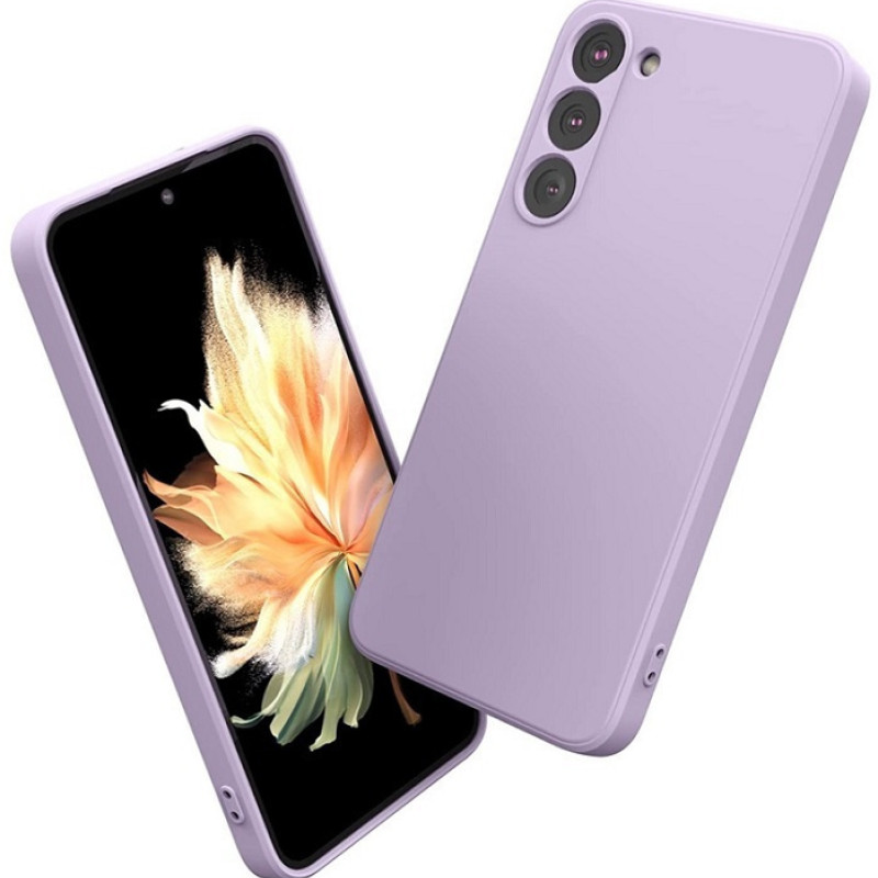 Θήκη Πλάτης Σιλικόνης Soft για Samsung Galaxy S24 - Χρώμα: Λιλά