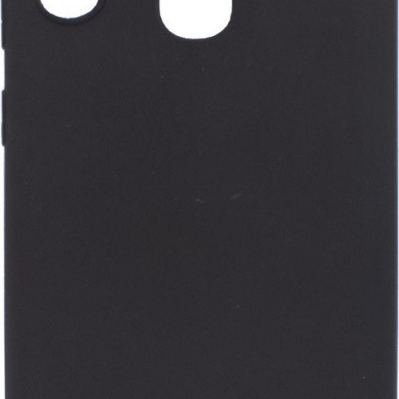 Θήκη Πλάτης Σιλικόνης Soft για Samsung Galaxy A40 - Χρώμα: Μαύρο