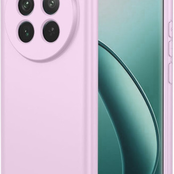Θήκη Πλάτης Σιλικόνης Soft για Realme 12 Plus - Χρώμα: Λιλά Θήκη Πλάτης Σιλικόνης Soft για Realme 12 Plus - Χρώμα: Λιλά
