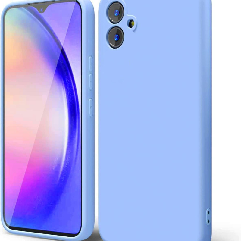 Θήκη Πλάτης Σιλικόνης Soft για Samsung Galaxy A05 - Χρώμα: Γαλάζιο