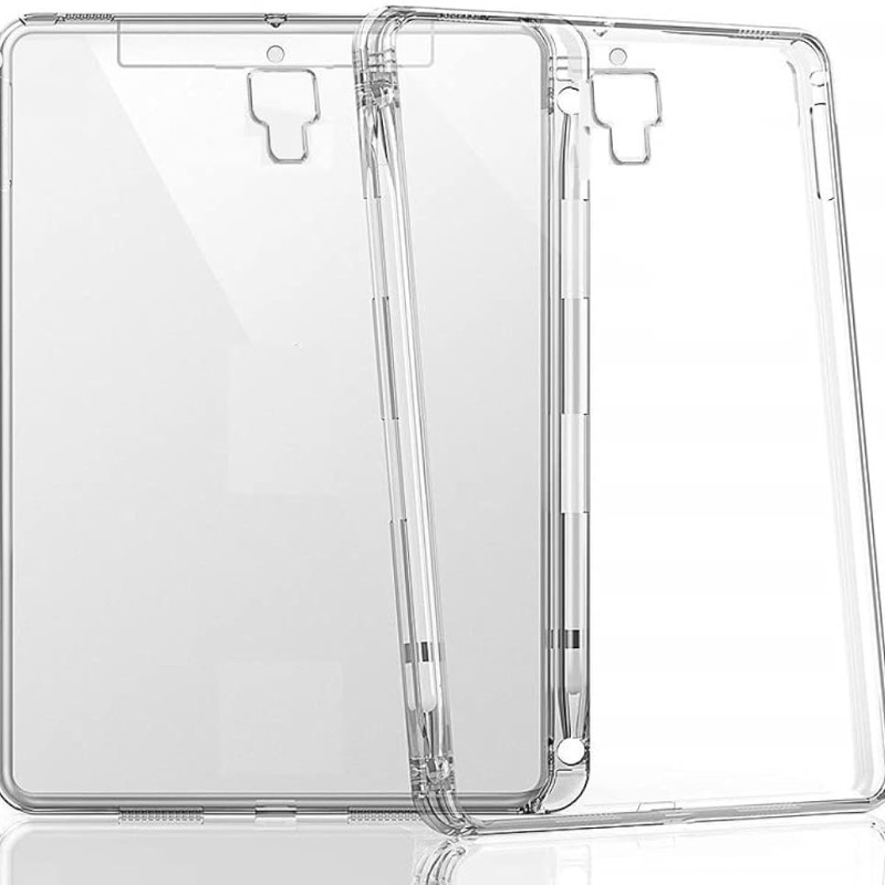 Θήκη Πλάτης Σιλικόνης Απλή για Samsung Galaxy Tab S4 10.5 T830/T835 - Χρώμα: Διάφανο