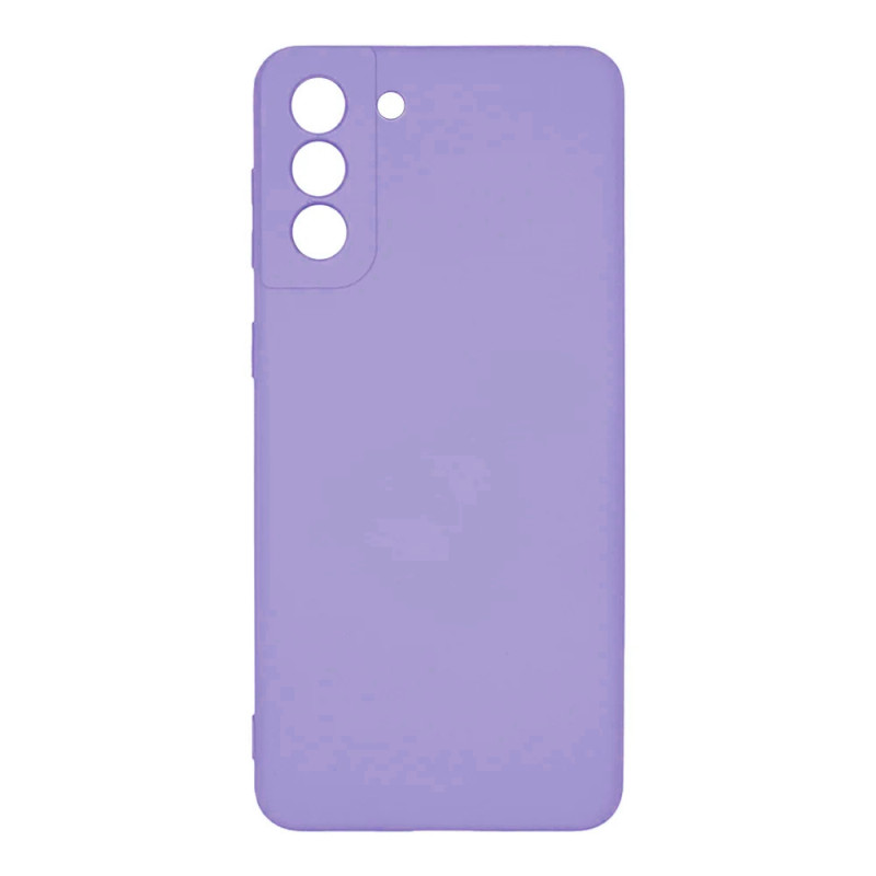 Θήκη Πλάτης Σιλικόνης Soft για Samsung Galaxy S21 Plus - Χρώμα: Απαλό Λιλά