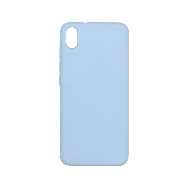 Θήκη Πλάτης Σιλικόνης Απλή για Xiaomi Redmi 7A - Χρώμα: Baby Blue