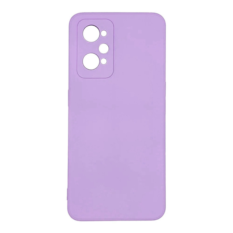Θήκη Πλάτης Σιλικόνης Απλή για Realme GT Neo 3 - Χρώμα: Λιλά