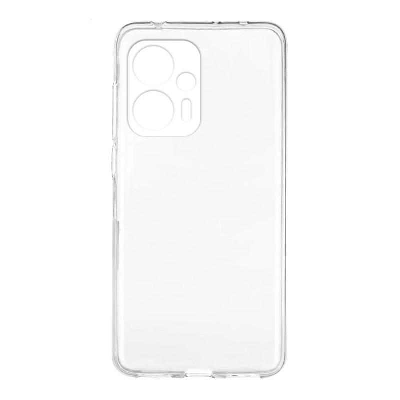 Θήκη Πλάτης Σιλικόνης Απλή για Xiaomi Poco X4 GT - Χρώμα: Διάφανο
