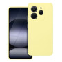 Θήκη Πλάτης Σιλικόνης Soft για Xiaomi Redmi Note 14 4G - Χρώμα: Κίτρινο