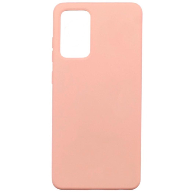Θήκη Πλάτης Σιλικόνης Απλή για Samsung Galaxy A52/A52S - Χρώμα: Ρόζ Απαλό
