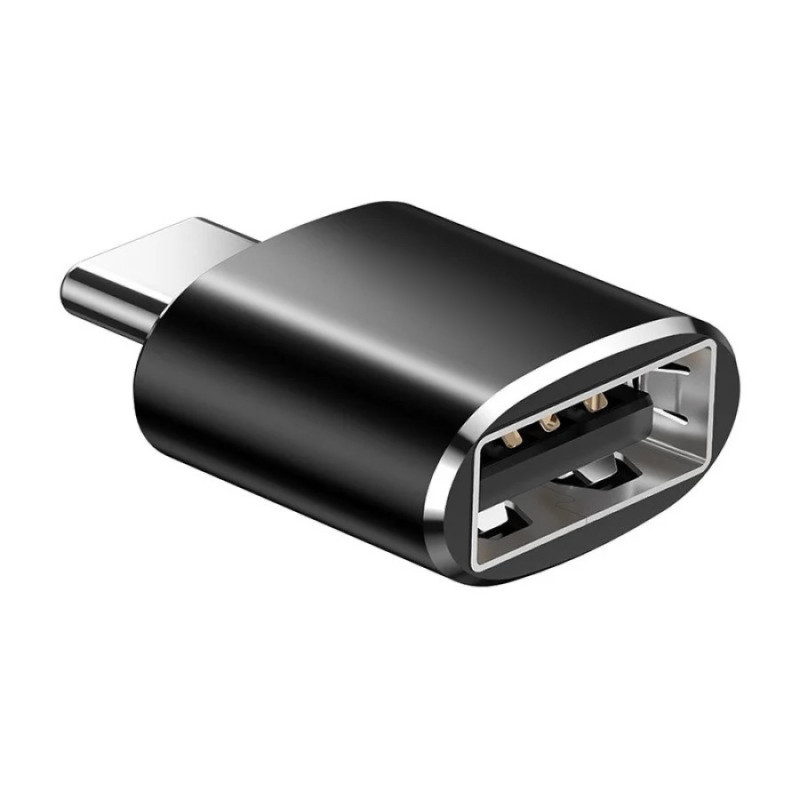 Αντάπτορας OTG Type-C σε USB-A Female - Χρώμα: Μαύρο