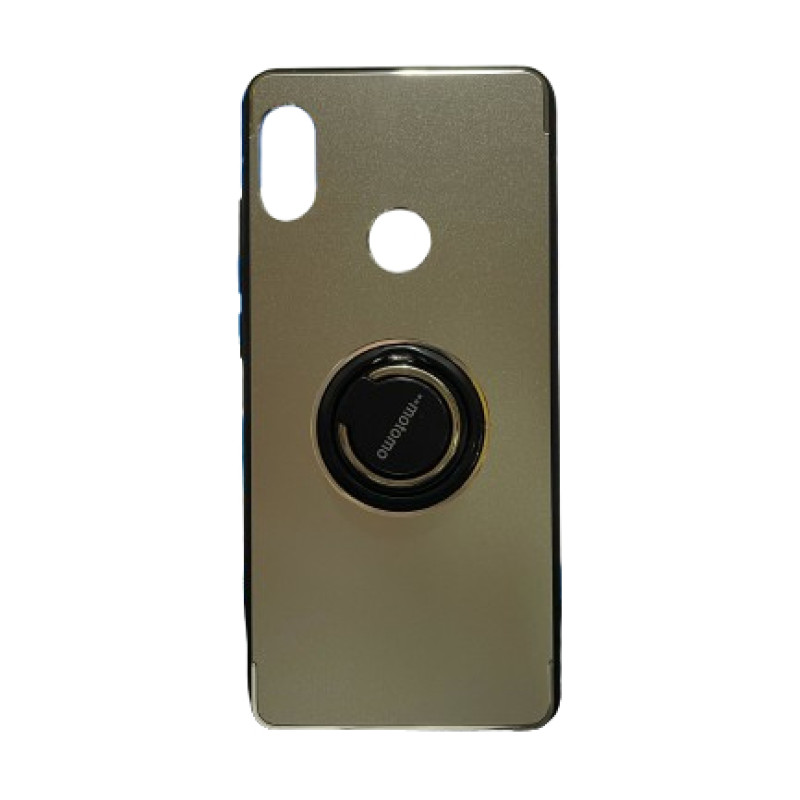 Σκληρή Θήκη Πλάτης Motomo με Βάση Στήριξης για Xiaomi Redmi Note 5 - Χρώμα: Ασημί