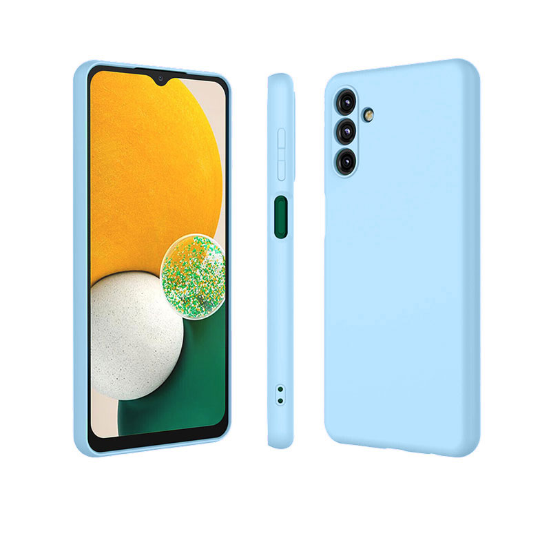 Θήκη Πλάτης Σιλικόνης Soft για Samsung Galaxy A24 - Χρώμα: Γαλάζιο
