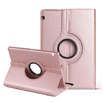 Περιστρεφόμενη Θήκη 360° Stand για Samsung Galaxy Tab A9 8.7'' - Χρώμα: Ροζ Χρυσό