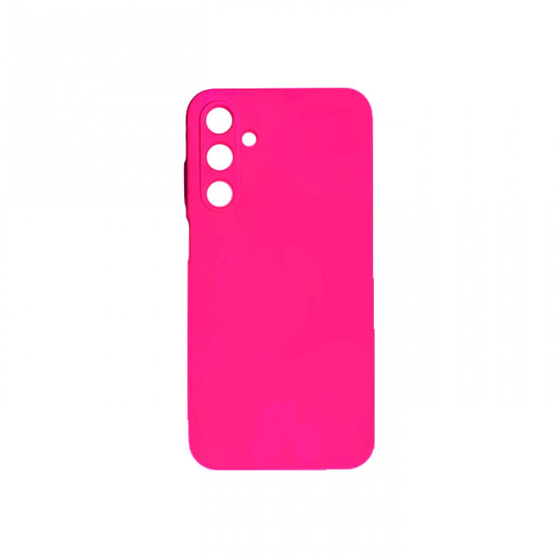 Θήκη Πλάτης Σιλικόνης Soft για Samsung Galaxy A15 - Χρώμα: Φούξια