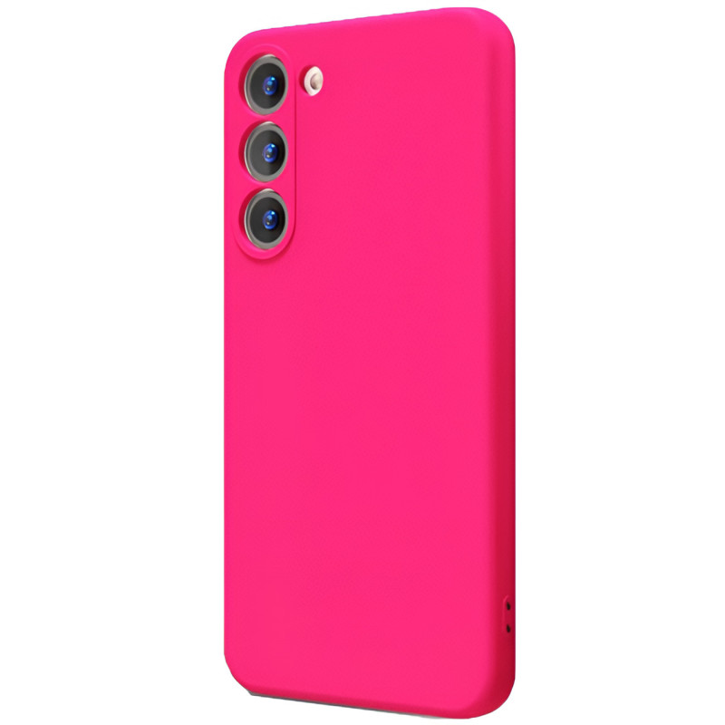 Θήκη Πλάτης Σιλικόνης Soft για Samsung Galaxy S24 Plus - Χρώμα: Φούξια