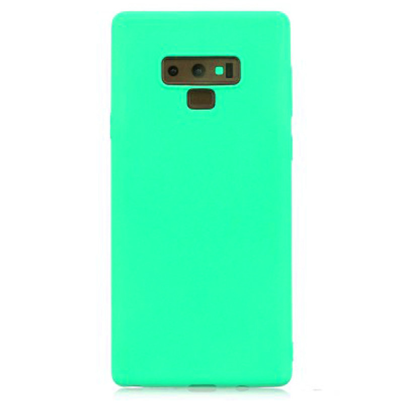 Θήκη Πλάτης Σιλικόνης Soft για Samsung Galaxy Note 9 - Χρώμα: Τιρκουάζ