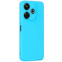 Θήκη Πλάτης Σιλικόνης Απλή για Xiaomi Redmi 13 4G / Poco M6 - Χρώμα: Γαλάζιο