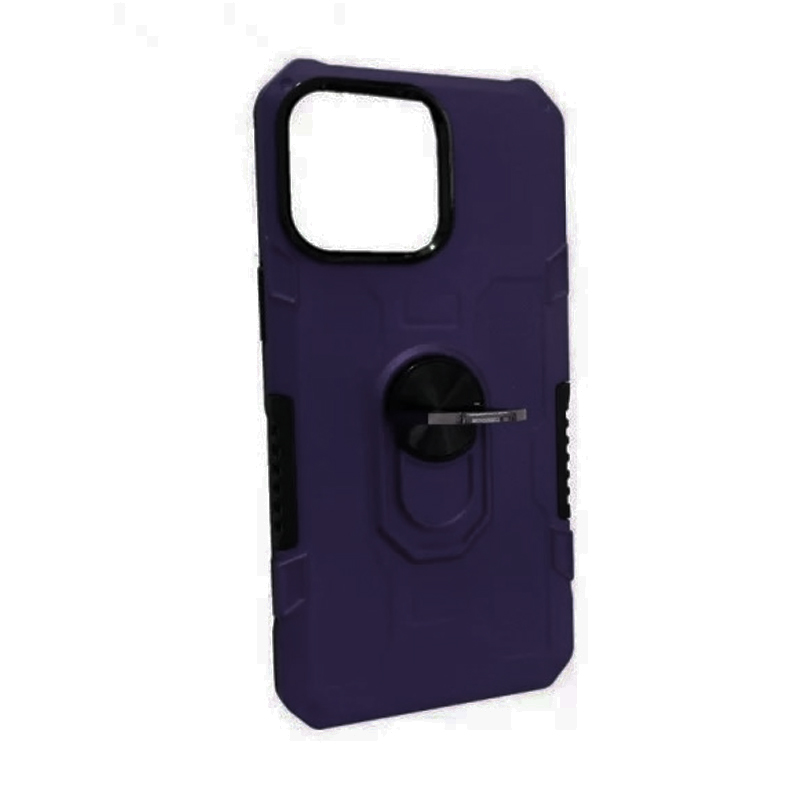 Σκληρή Θήκη Πλάτης Hybrid ShockProof Armor για Apple iPhone 15 Pro Max - Χρώμα: Σκούρο Μπλέ