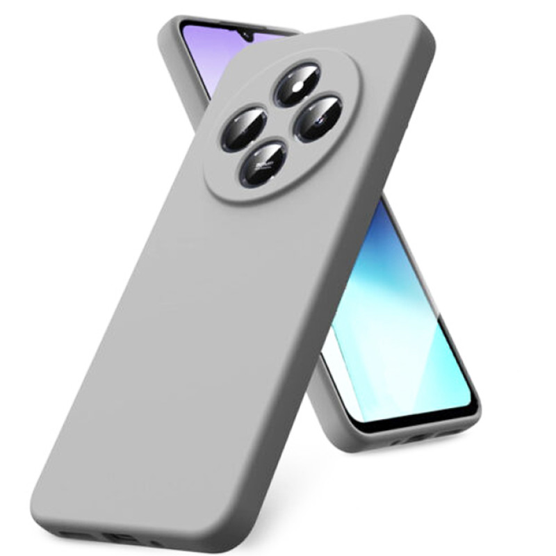 Θήκη Πλάτης Σιλικόνης Soft για Xiaomi Redmi 14C / Poco C75 - Χρώμα: Γκρι