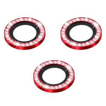 Τζαμάκι Προστασίας Κάμερας Glitter Strass για iPhone 15 Pro / 15 Pro Max - Χρώμα: Κόκκινο Τζαμάκι Προστασίας Κάμερας Glitter Strass για iPhone 15 Pro / 15 Pro Max - Χρώμα: Κόκκινο