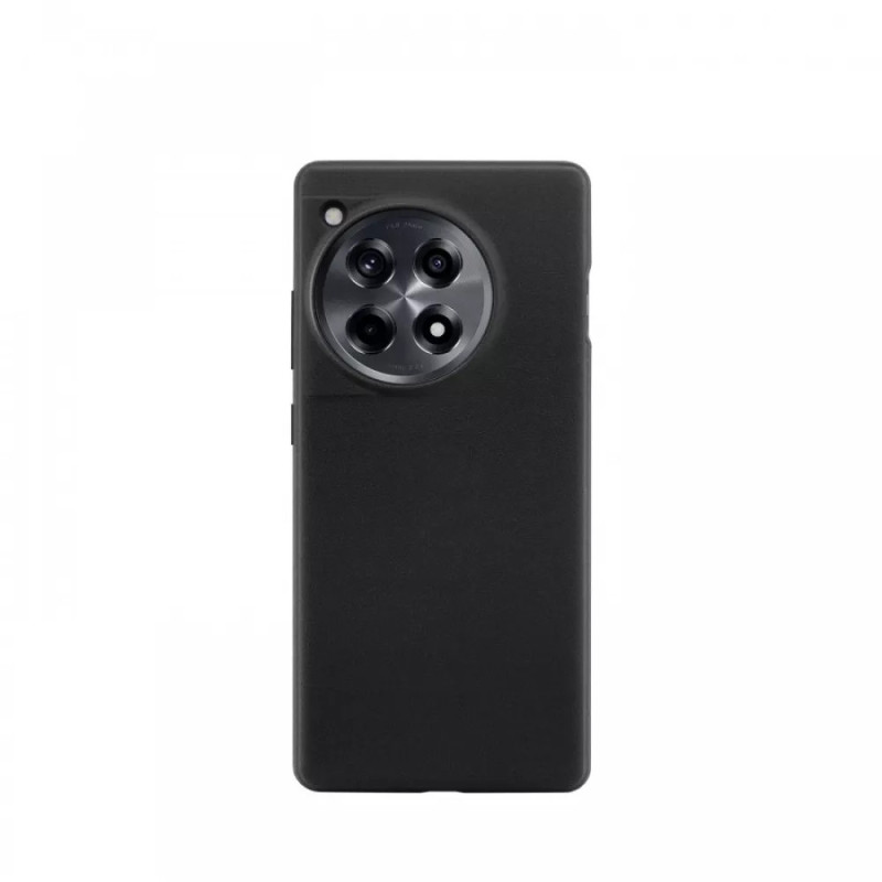 Θήκη Πλάτης Σιλικόνης Soft για Oneplus 12 - Χρώμα: Μαύρο