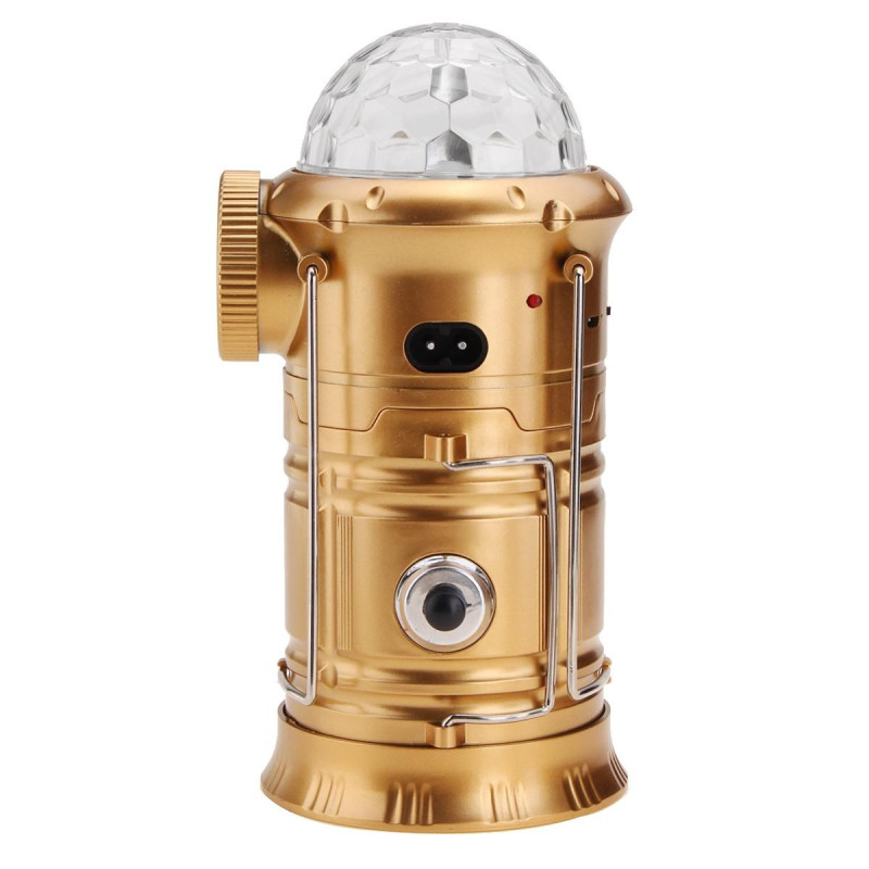 Ασύρματο Bluetooth Ηχείο με Λειτουργία Φωτός Σκηνής LED MX-6801 - Χρώμα: Χρυσό Ασύρματο Bluetooth Ηχείο με Λειτουργία Φωτός Σκηνής LED MX-6801 - Χρώμα: Χρυσό