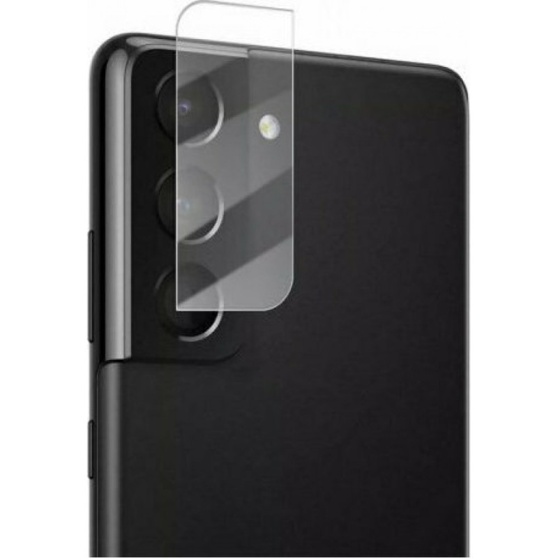 Full Glue Full Cover Full Glue Tζαμάκι Προστασίας Πίσω Κάμερας για Samsung Galaxy S21 - Χρώμα: Διάφανο