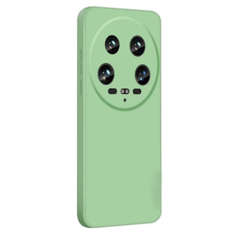 Θήκη Πλάτης Σιλικόνης Soft για Xiaomi 14 Ultra - Χρώμα: Απαλό Πράσινο