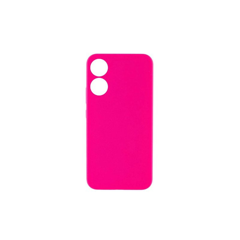 Θήκη Πλάτης Σιλικόνης Soft για Oppo Reno8T 4G - Χρώμα: Φούξια