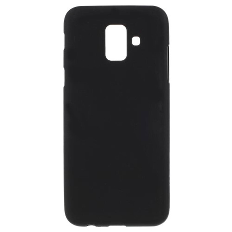 Θήκη Πλάτης Σιλικόνης Απλή για Samsung Galaxy A6 2018 - Χρώμα: Μαύρο