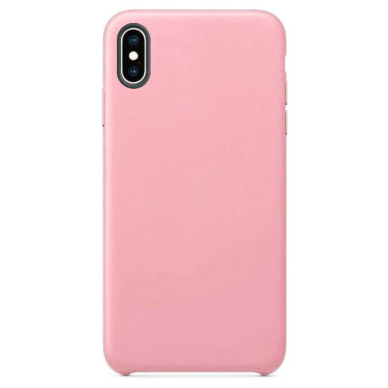 Θήκη Πλάτης Σιλικόνης Soft για Apple iPhone Xs Max - Χρώμα: Ρόζ