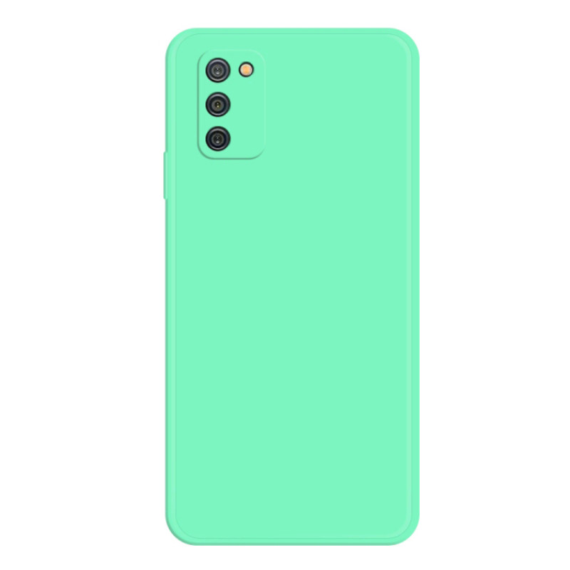 Θήκη Πλάτης Σιλικόνης Soft για Samsung Galaxy A02S - Χρώμα: Γαλάζιο
